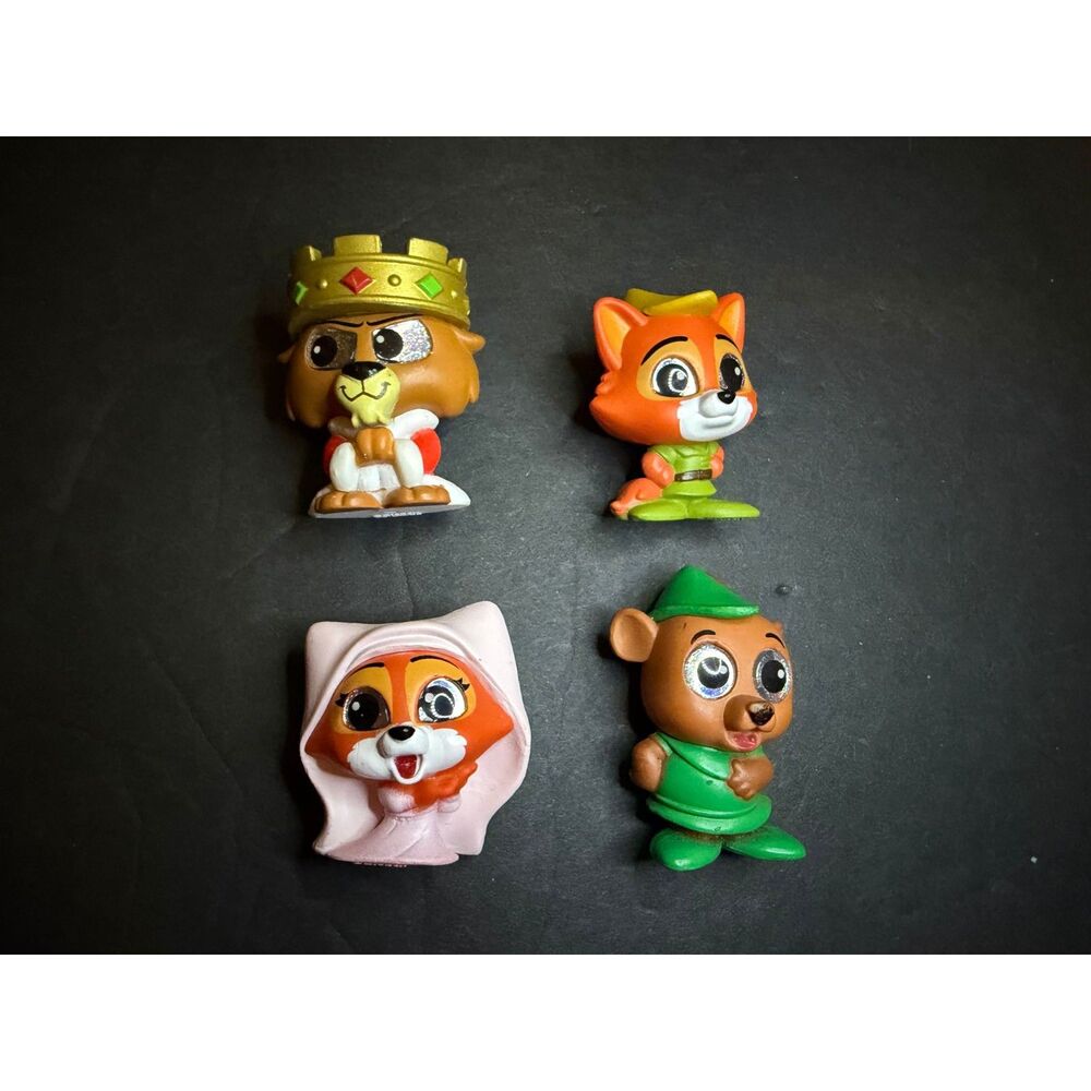Robin Hood Doorables Lot Disney Mini Figures Bundle
